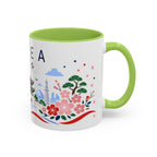 South Korea Coffee Mug | Travel Souvenir Accent Mug | Country Gift Ceramic Cup 11oz 15oz