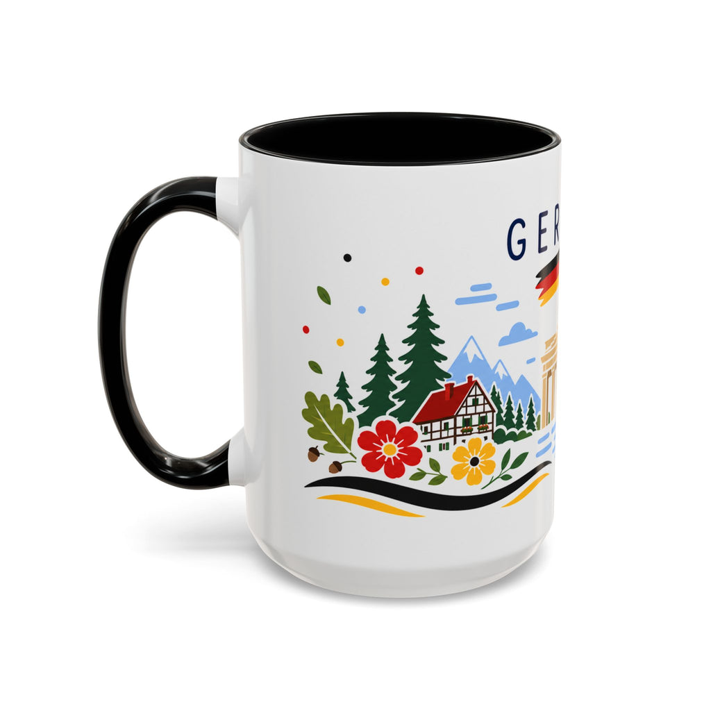 Germany Coffee Mug | Travel Souvenir Accent Mug | Country Gift Ceramic Cup 11oz 15oz