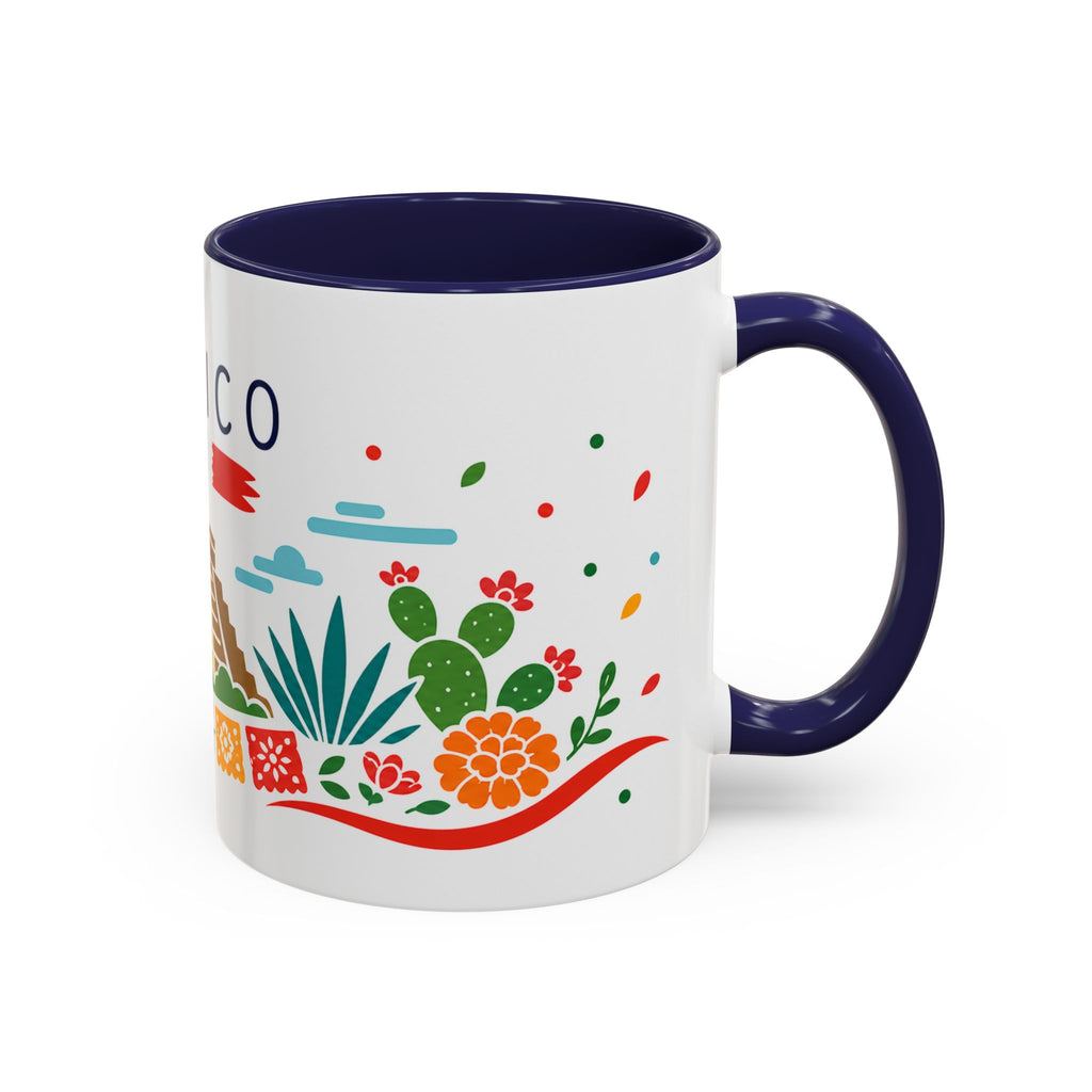 Mexico Coffee Mug | Travel Souvenir Accent Mug | Country Gift Ceramic Cup 11oz 15oz