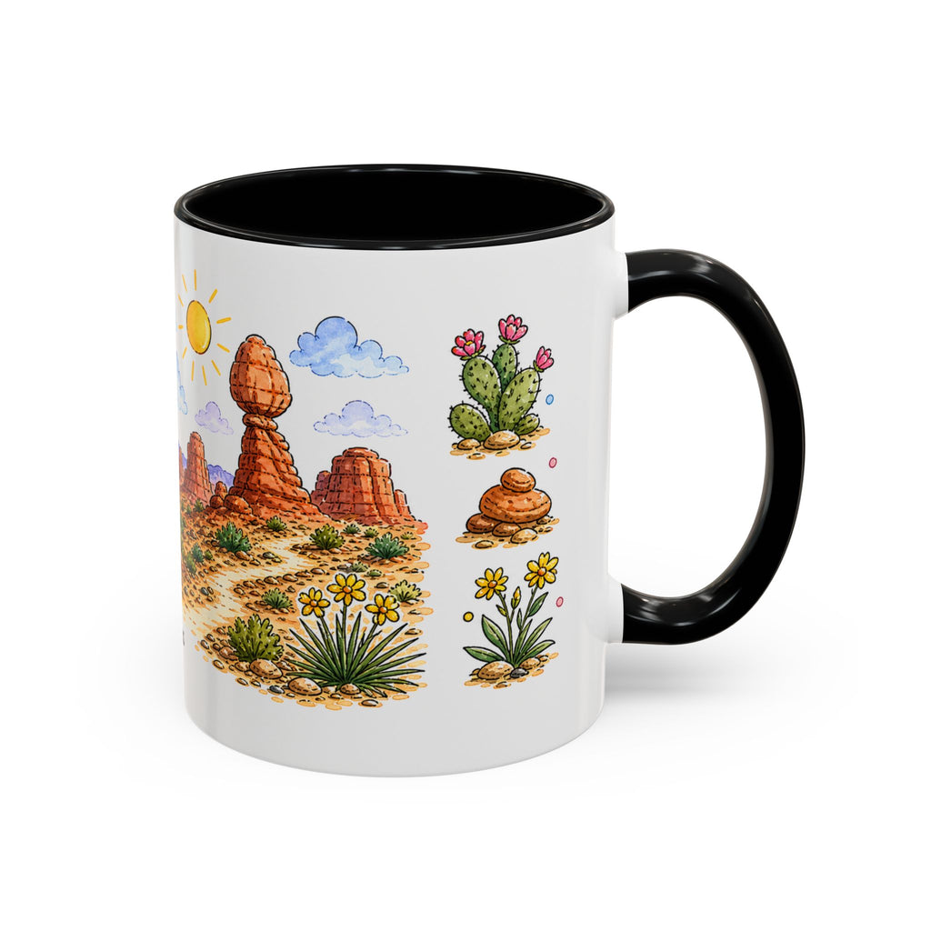 Arches National Park Mug | US Travel Souvenir Accent Coffee Mug | 11oz 15oz Ceramic Cup
