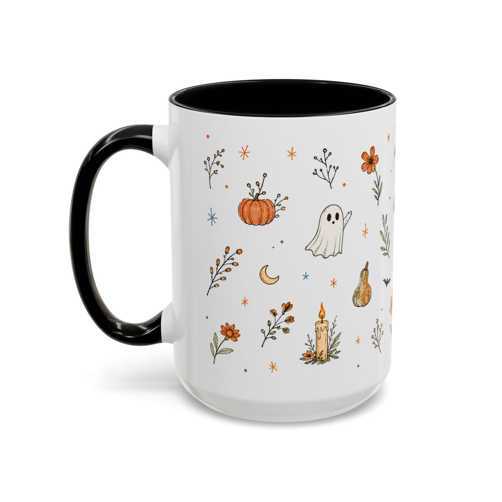 Cute Halloween Mug | Friendly Ghost Potion Watercolor Gift | Magic Accent Cup 11oz 15oz