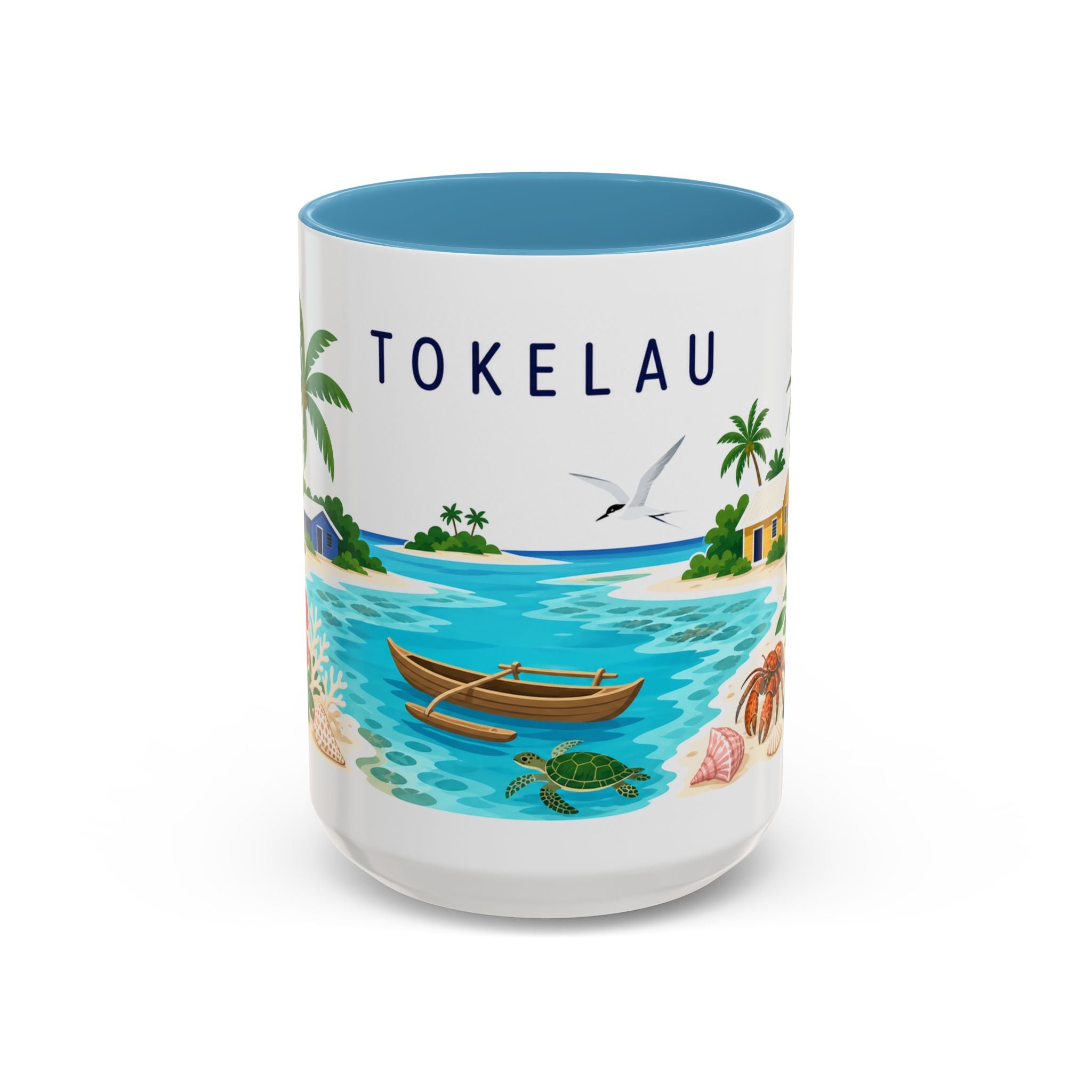 Tokelau Coffee Mug | Travel Souvenir Accent Mug | Country Gift Ceramic Cup 11oz 15oz