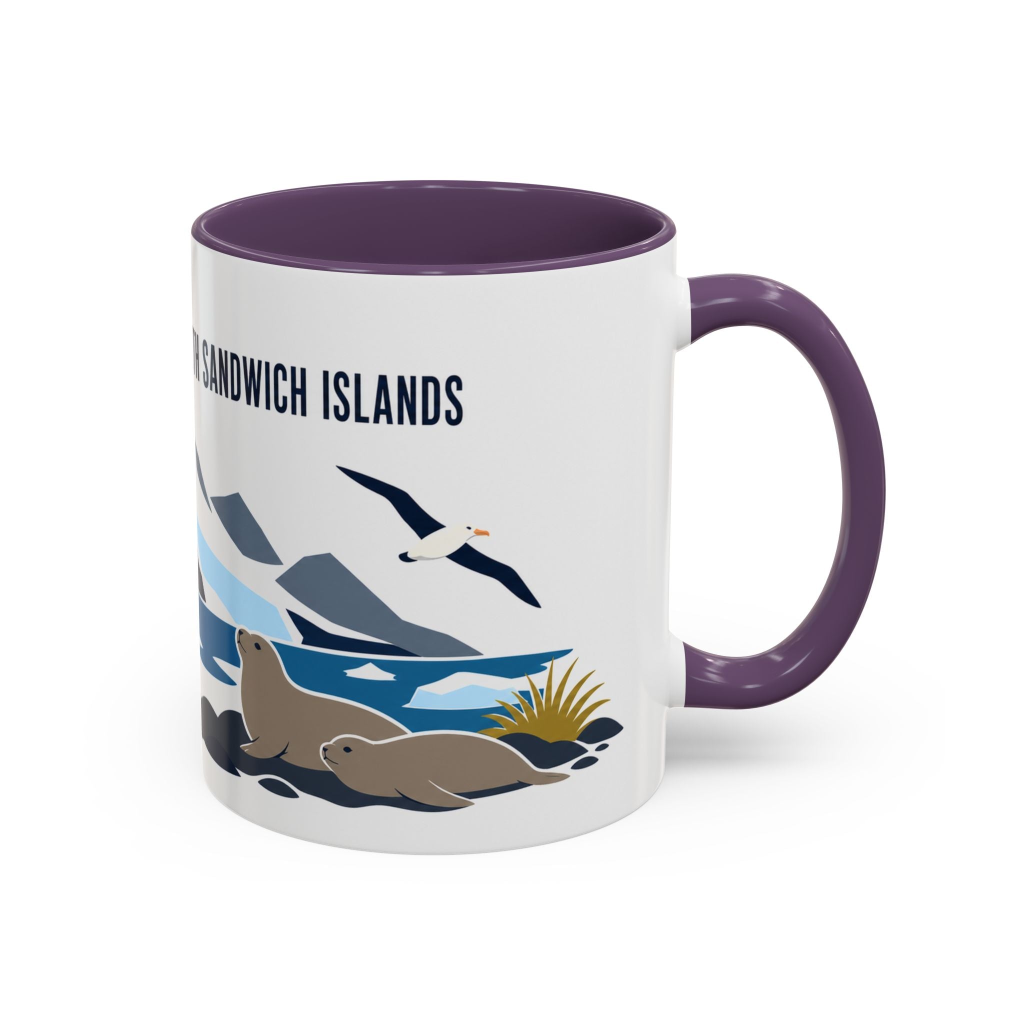 South Georgia and South Sandwich Islands Coffee Mug | Travel Souvenir Accent Mug | Country Gift Ceramic Cup 11oz 15oz