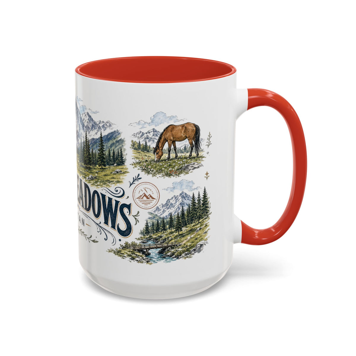 Fairy Meadows Mug, Pakistan Travel Souvenir, Bucket List Gift, Accent Ceramic Coffee Mug 11oz 15oz