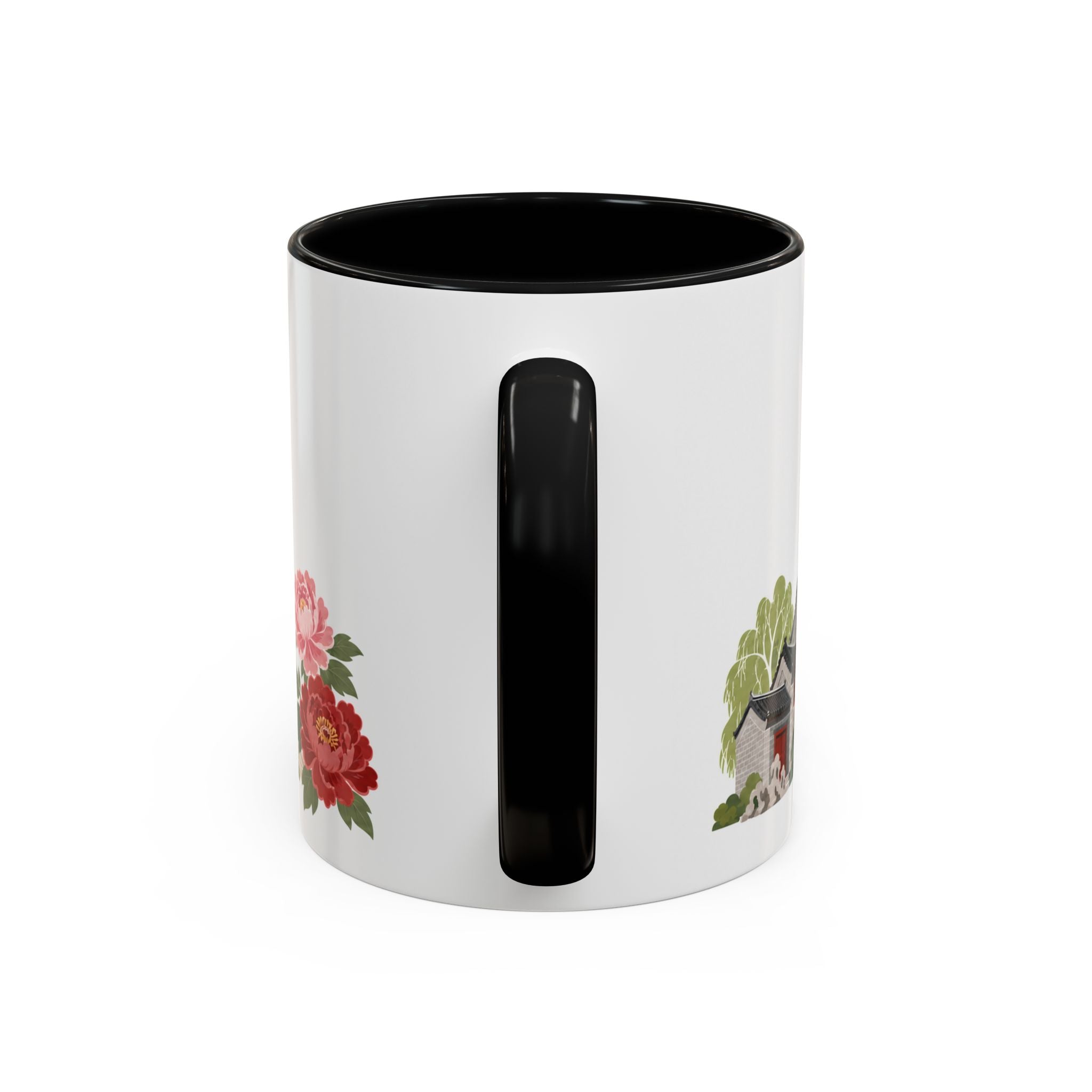 Beijing Coffee Mug | China Travel Souvenir | Porcelain Decal City Gift | 11oz 15oz Accent Mug