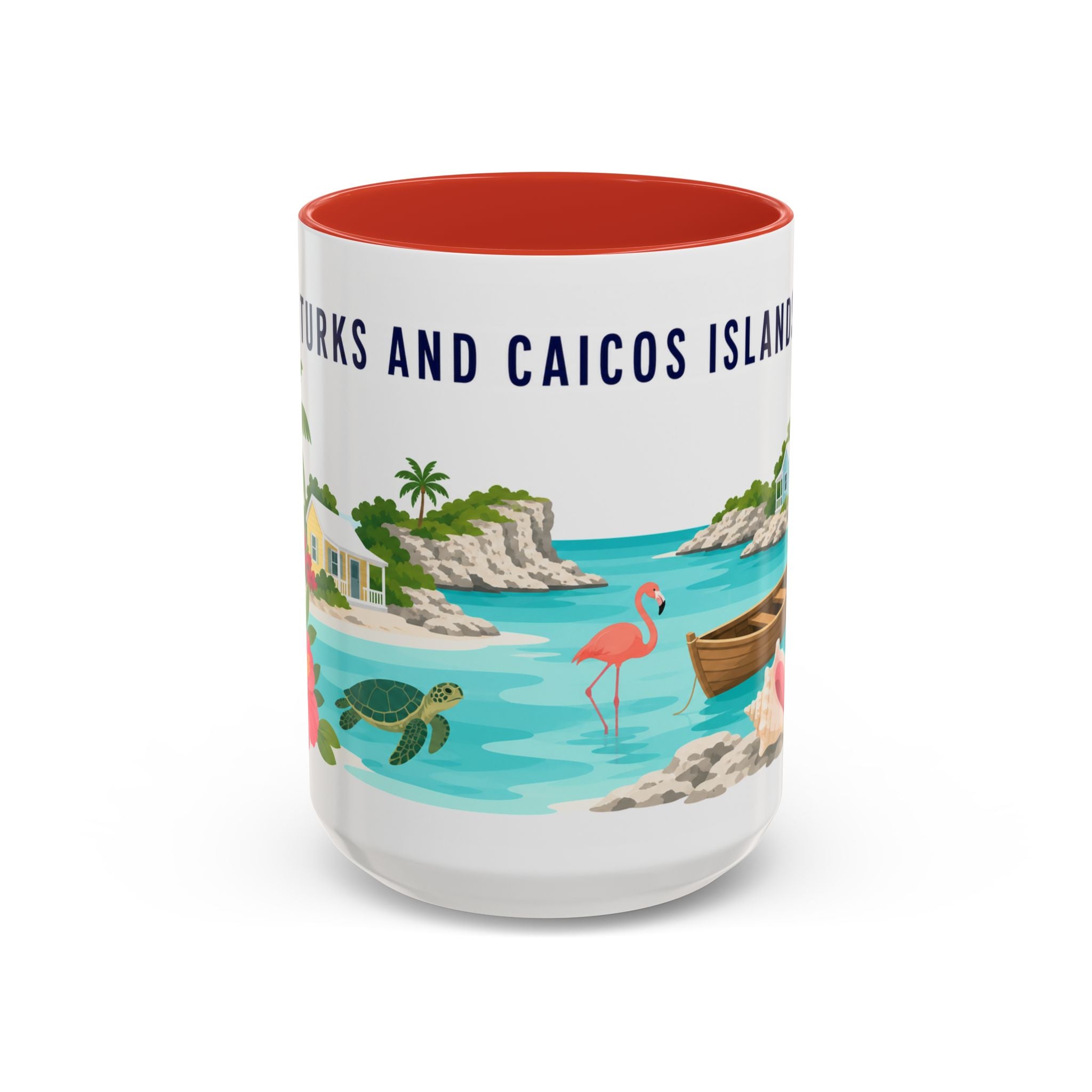 Turks and Caicos Islands Coffee Mug | Travel Souvenir Accent Mug | Country Gift Ceramic Cup 11oz 15oz