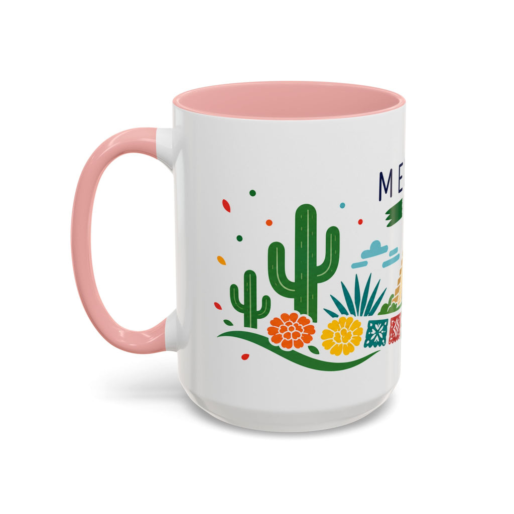 Mexico Coffee Mug | Travel Souvenir Accent Mug | Country Gift Ceramic Cup 11oz 15oz