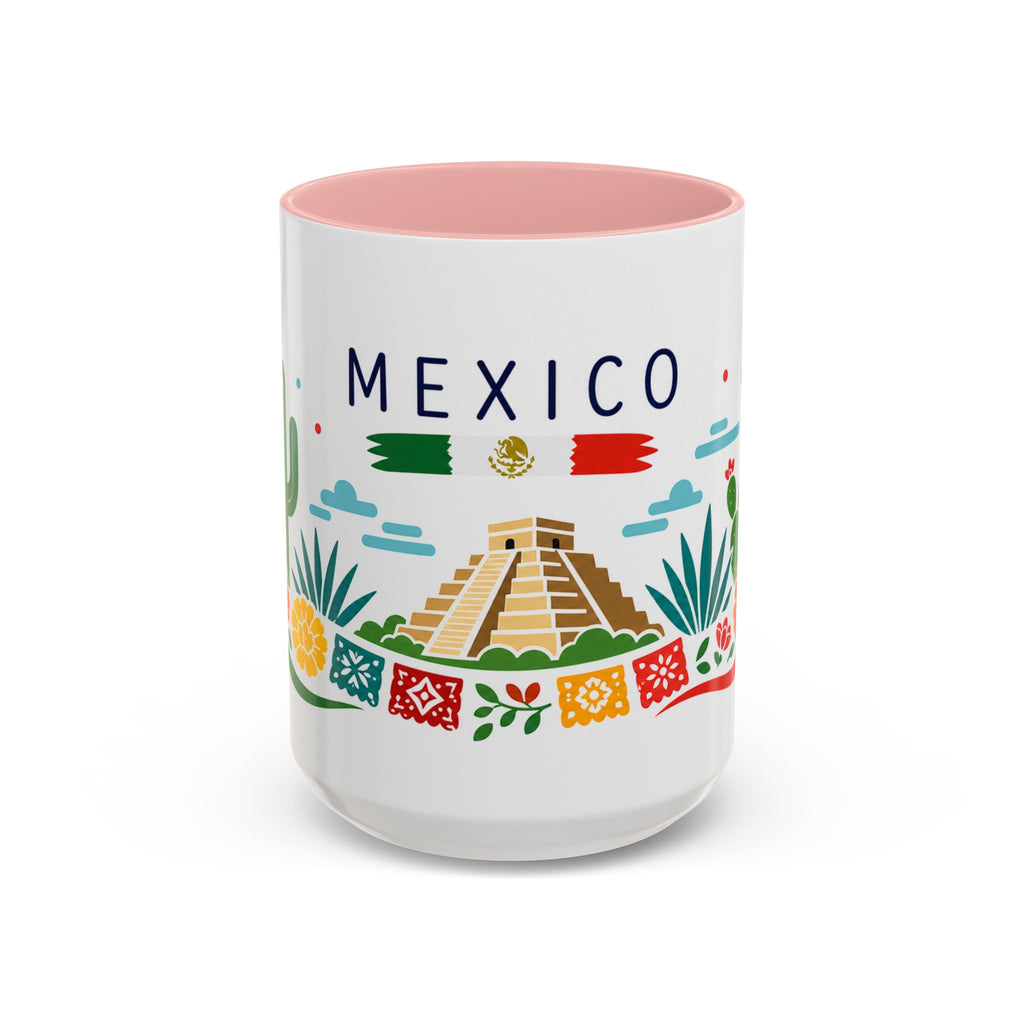 Mexico Coffee Mug | Travel Souvenir Accent Mug | Country Gift Ceramic Cup 11oz 15oz