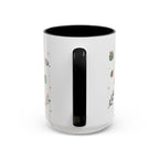 Rocky Mountain National Park Christmas Mug | Watercolor Travel Souvenir | Holiday Gift | Accent Ceramic Coffee Cup 11oz 15oz