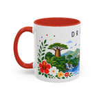DR Congo Coffee Mug | Travel Souvenir Accent Mug | Place Gift Ceramic Cup 11oz 15oz
