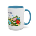 Sint Maarten Coffee Mug | Travel Souvenir Accent Mug | Country Gift Ceramic Cup 11oz 15oz