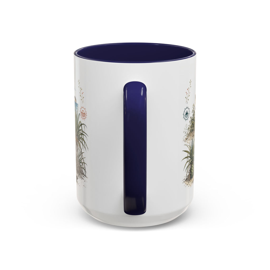 K'gari Mug, Australia Travel Souvenir, Bucket List Gift, Accent Ceramic Coffee Mug 11oz 15oz