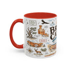 Bryce Canyon Coffee Mug | National Park Hiking Utah Gift | Accent Color Ceramic 11oz 15oz
