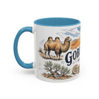 Gobi Desert Mug, Mongolia Travel Souvenir, Bucket List Gift, Accent Ceramic Coffee Mug 11oz 15oz