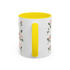 Arkansas Apple Blossom Mug, State Flower Floral Coffee Cup, 11oz Botanical Gift