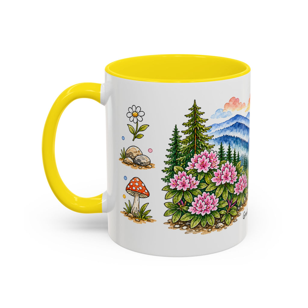 Great Smoky Mountains National Park Mug | US Travel Souvenir Accent Coffee Mug | 11oz 15oz Ceramic Cup