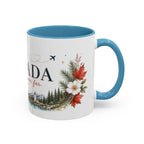 Canada Home Country Mug | Moving Away Gift | Long Distance Friendship | 11 oz 15 oz Accent Mug