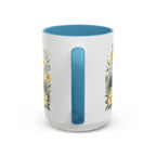 South Carolina State Mug | Botanical Map Accent Cup (11oz 15oz)