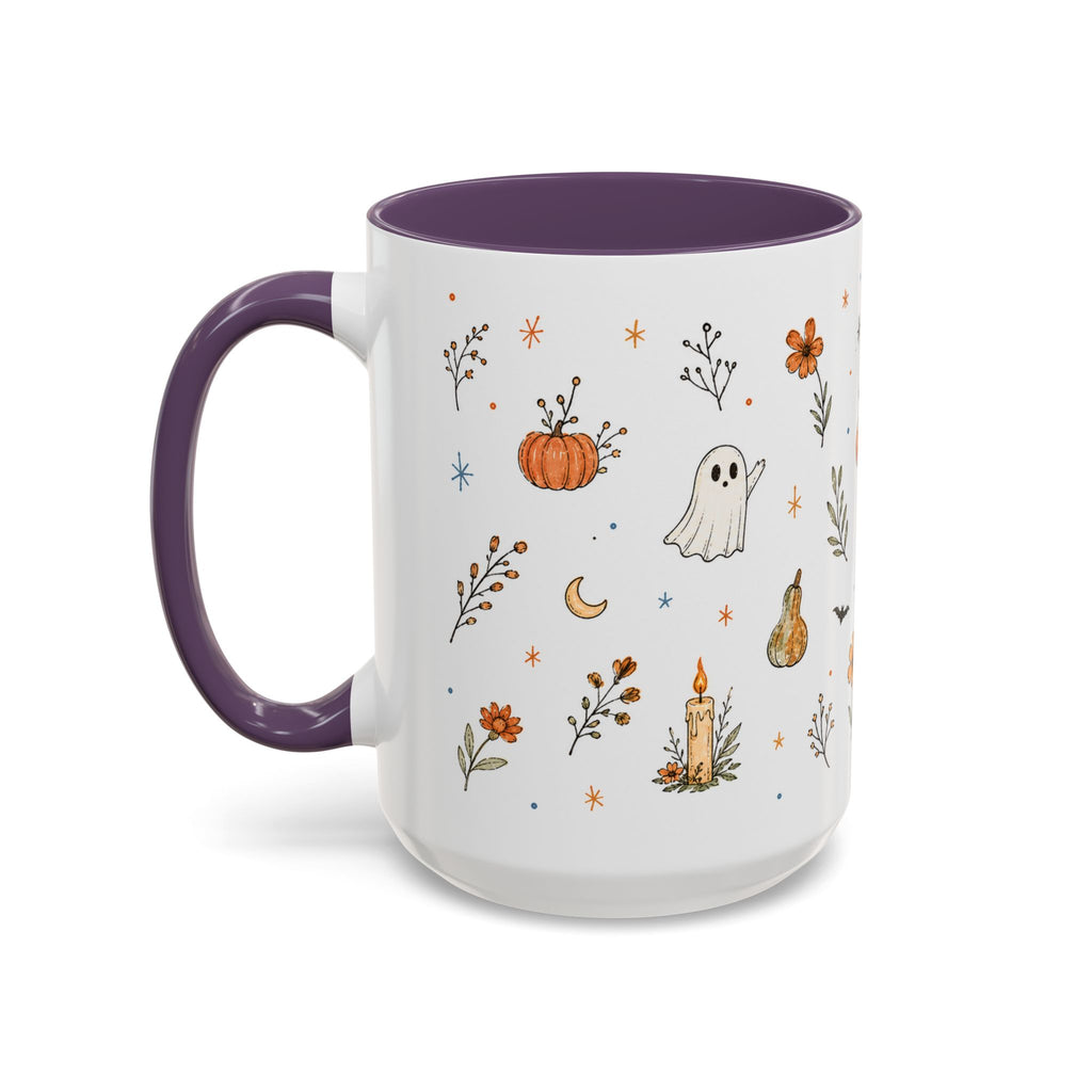 Cute Halloween Mug | Friendly Ghost Potion Watercolor Gift | Magic Accent Cup 11oz 15oz