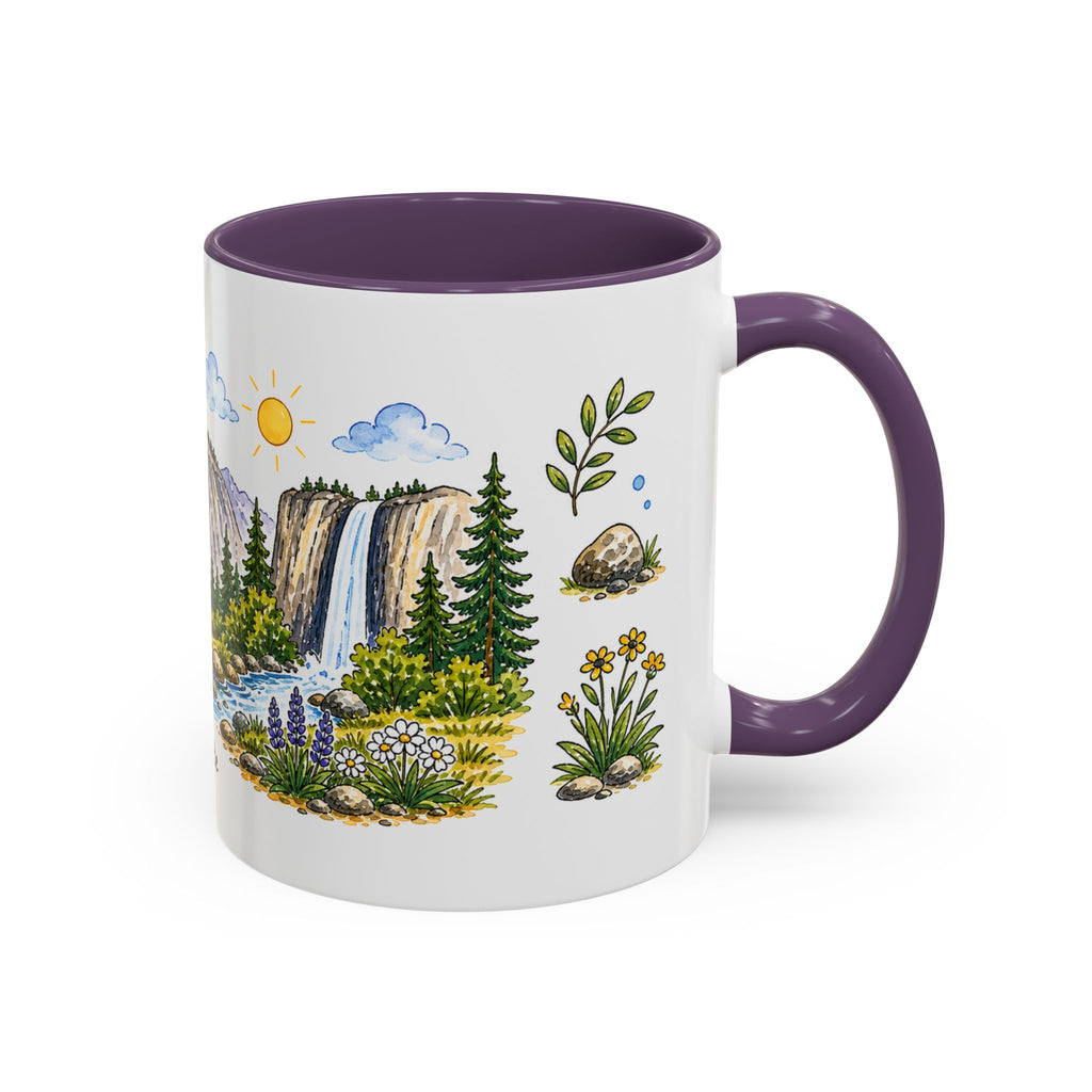 Yosemite National Park Mug | US Travel Souvenir Accent Coffee Mug | 11oz 15oz Ceramic Cup