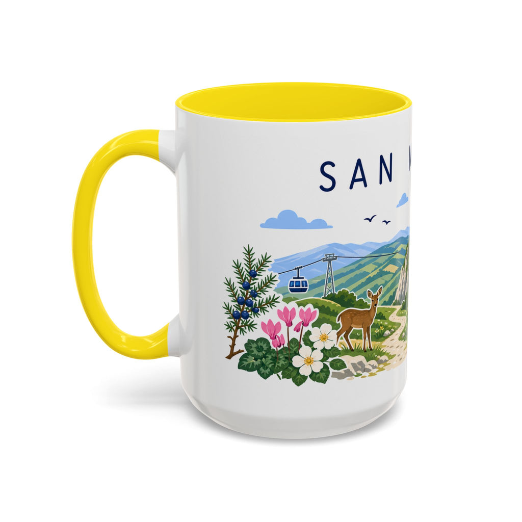 San Marino Coffee Mug | Travel Souvenir Accent Mug | Country Gift Ceramic Cup 11oz 15oz