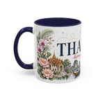 Thailand Home Country Mug | Moving Away Gift | Long Distance Friendship | 11 oz 15 oz Accent Mug