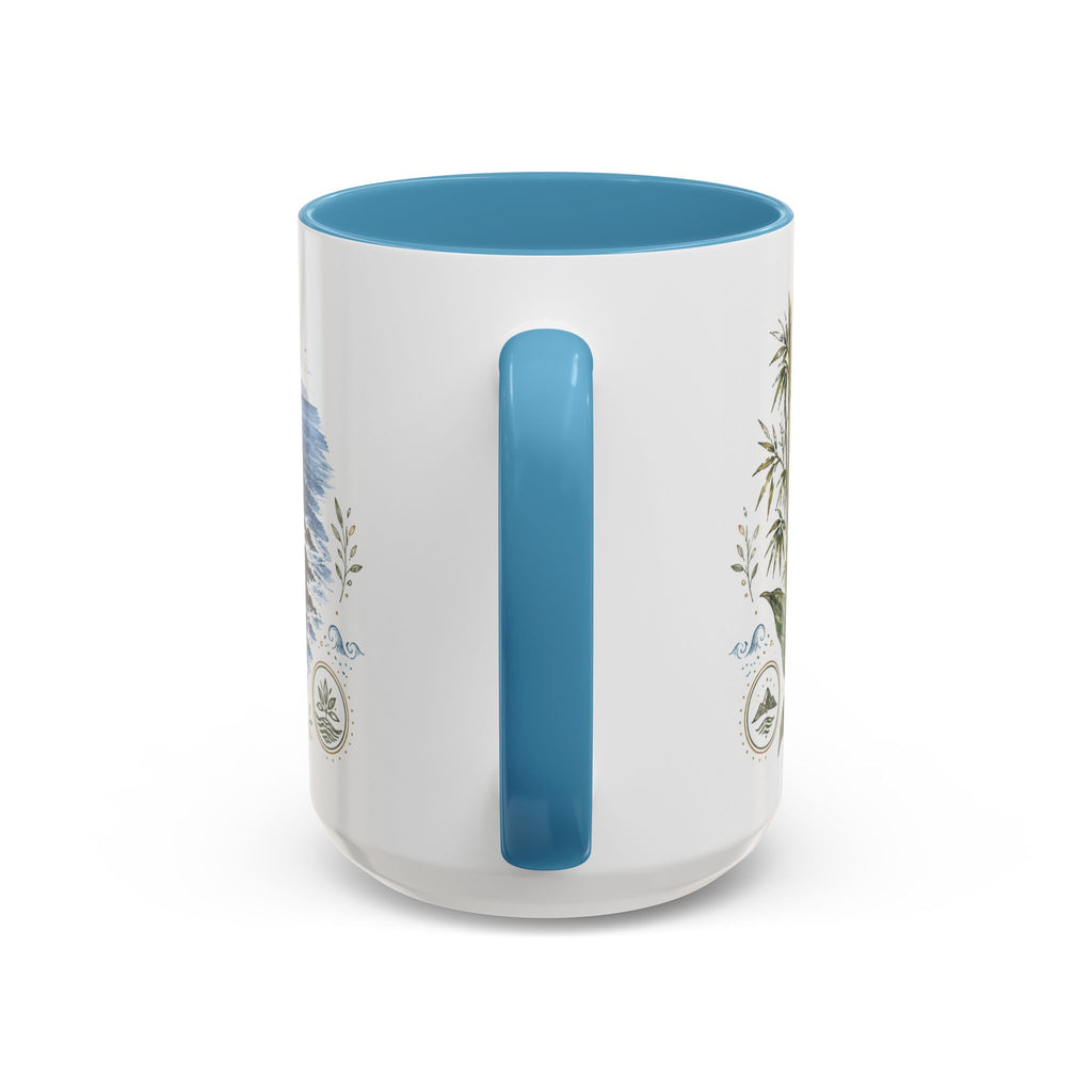 Road to Hana Mug, Maui Travel Souvenir, Bucket List Gift, Accent Ceramic Coffee Mug 11oz 15oz