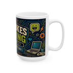 Dad Jokes Loading Father's Day Coffee Mug | Dad Gift | Ceramic 11oz 15oz Cup