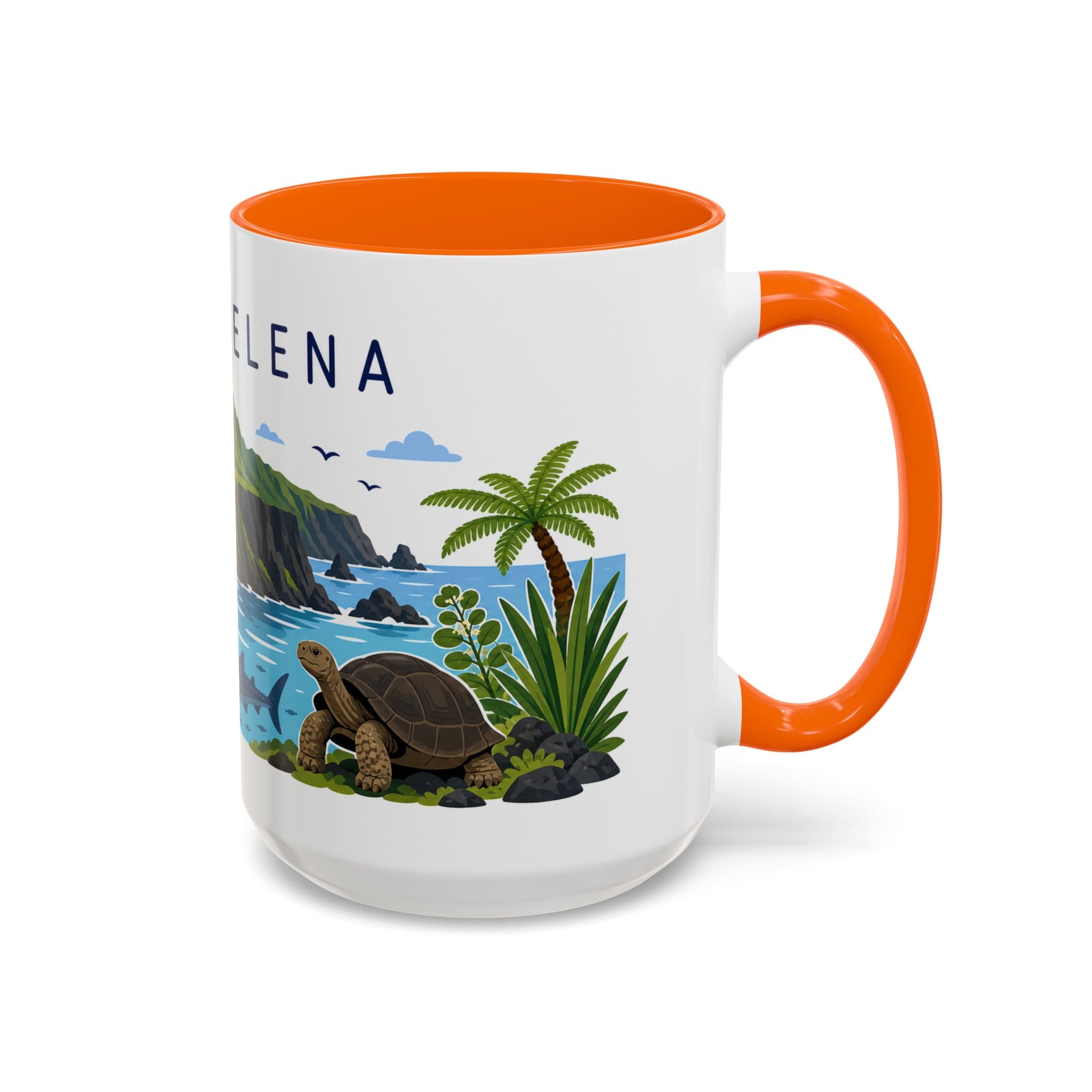 Saint Helena Coffee Mug | Travel Souvenir Accent Mug | Country Gift Ceramic Cup 11oz 15oz