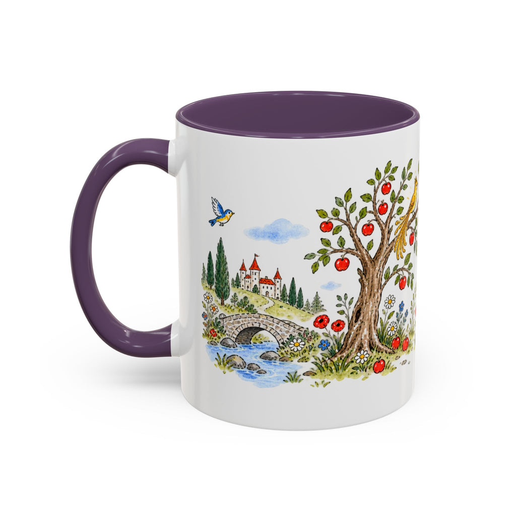 The Golden Bird Mug | Storybook Fairy Tale Accent Coffee Mug | EveryLegend