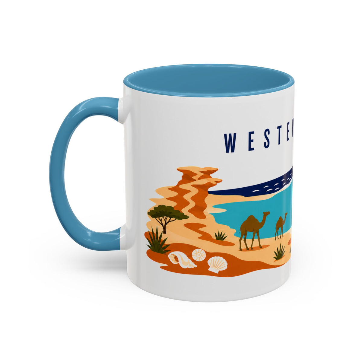 Western Sahara Coffee Mug | Travel Souvenir Accent Mug | Country Gift Ceramic Cup 11oz 15oz