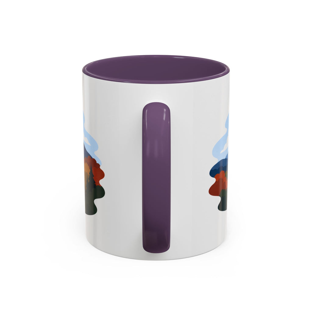 Shenandoah National Park Coffee Mug | Solid Color Block Park Souvenir | 11oz 15oz Accent Mug