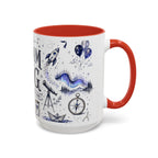 Dream Big Coffee Mug | Class of 2026 Graduation Gift | Accent Color Ceramic 11oz 15oz