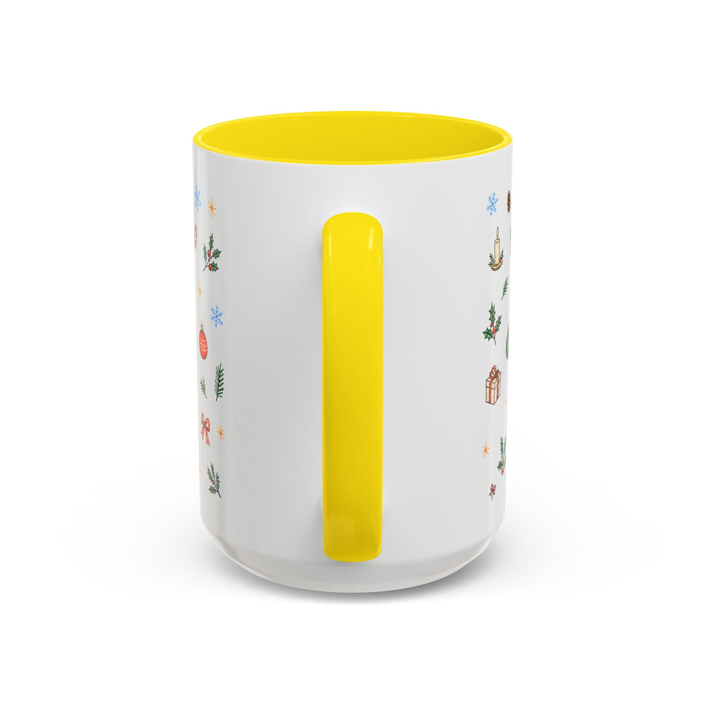 Nashville Christmas Mug | Watercolor City Souvenir, Acoustic Guitar, Harmonica (11oz 15oz)