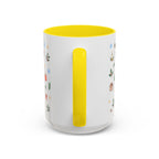 Nashville Christmas Mug | Watercolor City Souvenir, Acoustic Guitar, Harmonica (11oz 15oz)