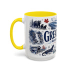 Great Smoky Mountains Coffee Mug | National Park Hiking Gift | Accent Color Ceramic 11oz 15oz