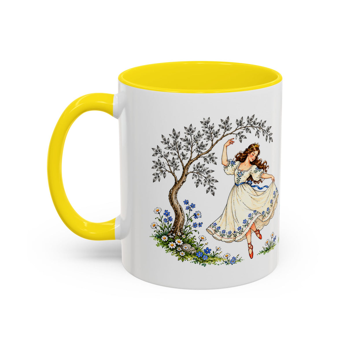 The Twelve Dancing Princesses Mug | Storybook Fairy Tale Accent Coffee Mug | EveryLegend