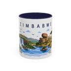 Zimbabwe Coffee Mug | Travel Souvenir Accent Mug | Place Gift Ceramic Cup 11oz 15oz