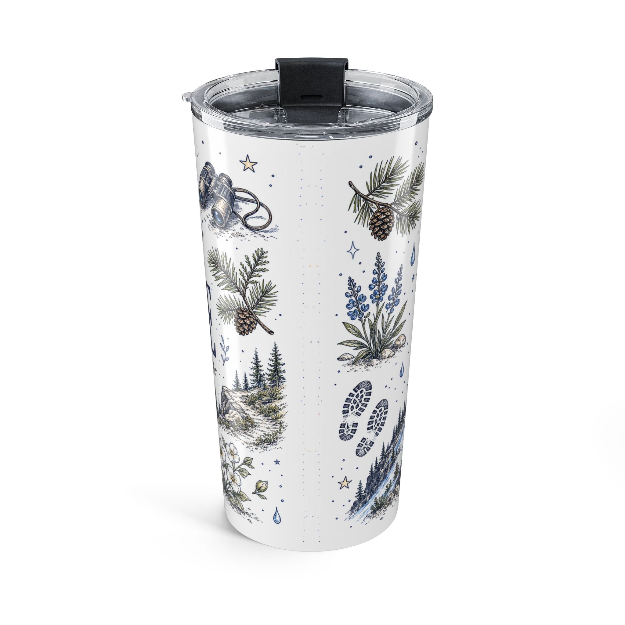 Crater Lake National Park 20oz Tumbler | Oregon Volcano Blue Lake Hiking Gift | Insulated Stainless Steel Travel Cup