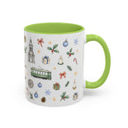 Dublin Christmas Mug | Watercolor City Souvenir, Holiday Travel Gift (11oz/15oz)