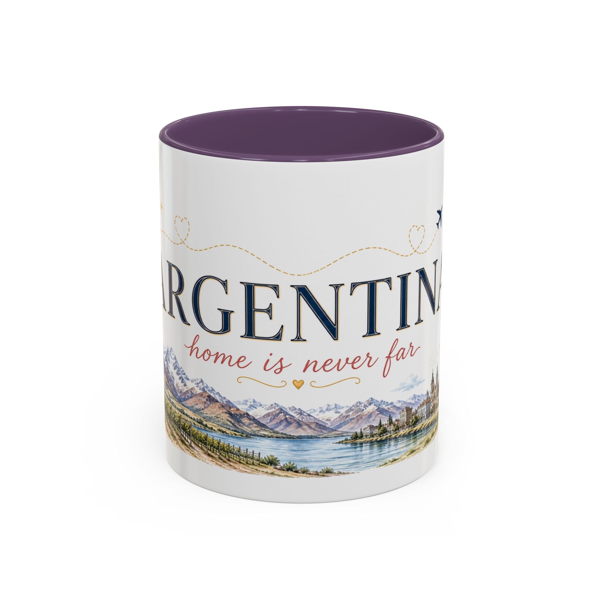 Argentina Home Country Mug | Moving Away Gift | Long Distance Friendship | 11 oz 15 oz Accent Mug