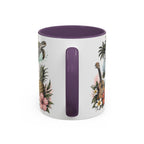 Honolulu Coffee Mug | United States Travel Souvenir | Vintage Illustrated City Gift | 11 oz 15 oz Accent Mug