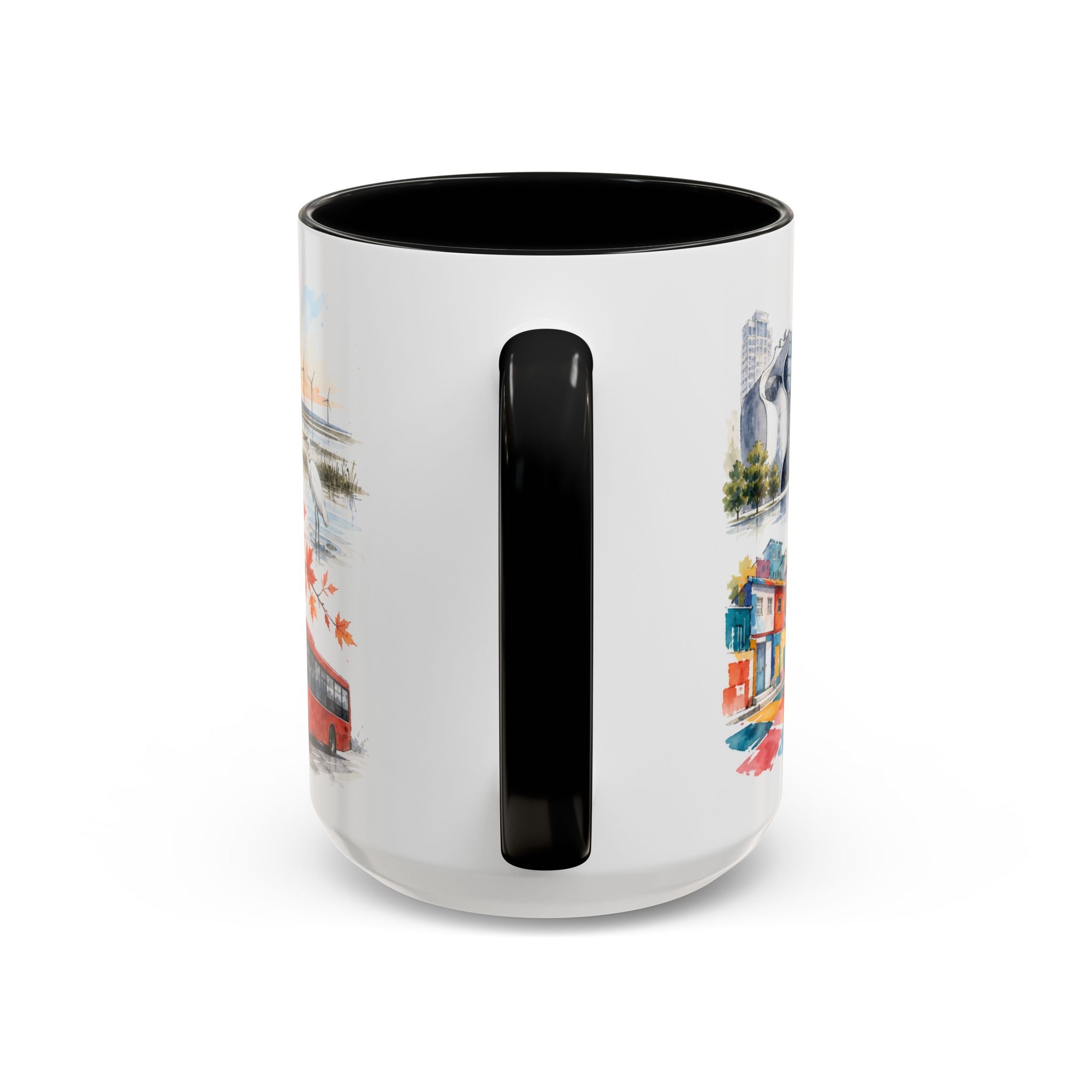 Taichung Coffee Mug | Taiwan Travel Souvenir | Vintage Illustrated City Gift | 11 oz 15 oz Accent Mug