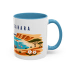 Western Sahara Coffee Mug | Travel Souvenir Accent Mug | Country Gift Ceramic Cup 11oz 15oz