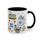 Munich Travel Mug | European City Souvenir Accent Coffee Mug | 11oz 15oz Ceramic Cup