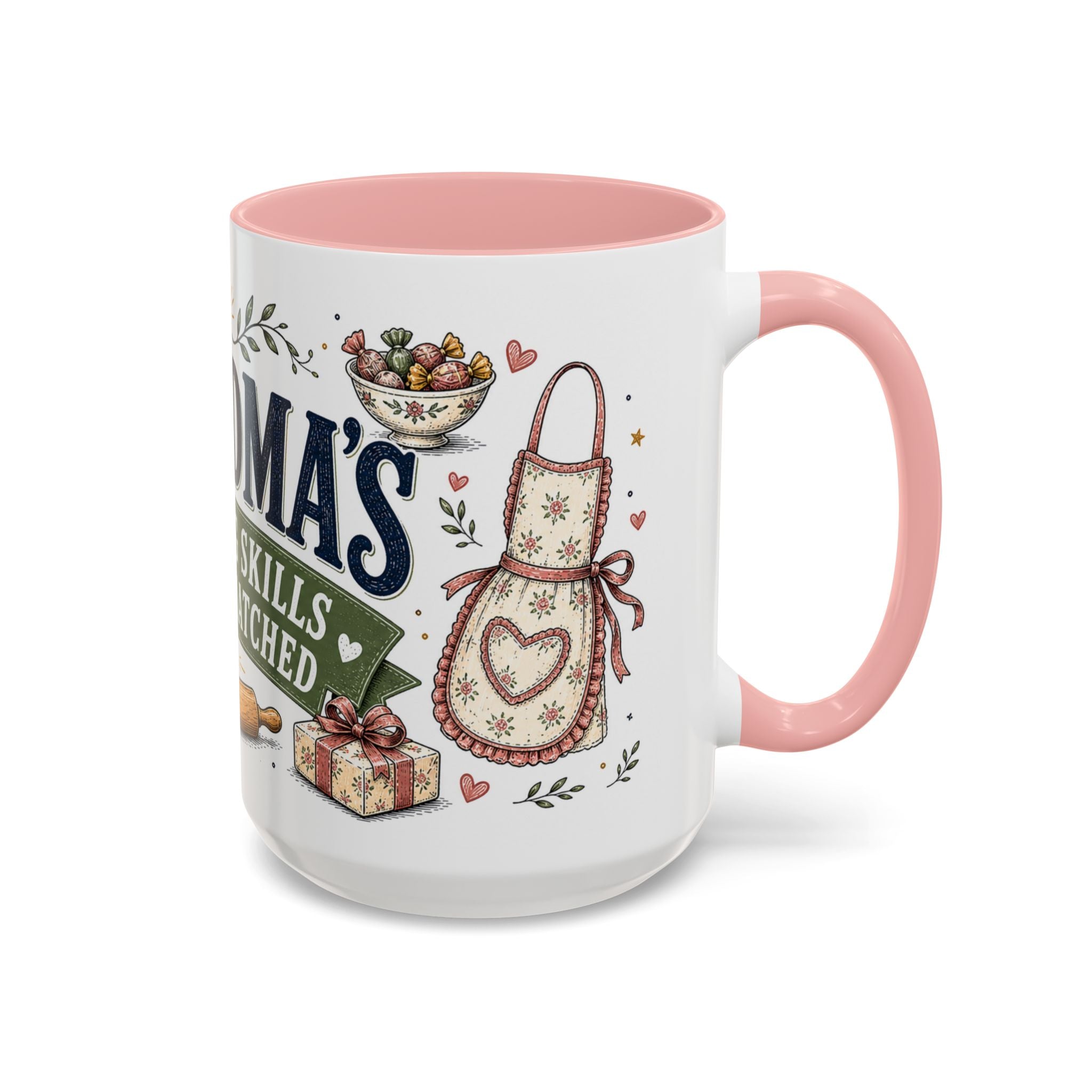 Grandma's Spoiling Skills Are Unmatched Coffee Mug | Funny Gift From Grandkids | Accent Ceramic 11oz 15oz