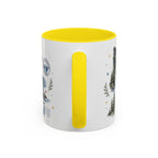 Norwegian Fjords Coffee Mug | Travel Destination Souvenir Gift | Accent Color Ceramic 11oz 15oz