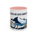 South Georgia and South Sandwich Islands Coffee Mug | Travel Souvenir Accent Mug | Country Gift Ceramic Cup 11oz 15oz