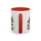 Amsterdam Coffee Mug | Netherlands Travel Souvenir | Porcelain Decal City Gift | 11oz 15oz Accent Mug