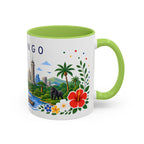 DR Congo Coffee Mug | Travel Souvenir Accent Mug | Place Gift Ceramic Cup 11oz 15oz
